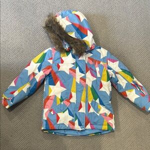 Colorful Boden Star Winter Jacket